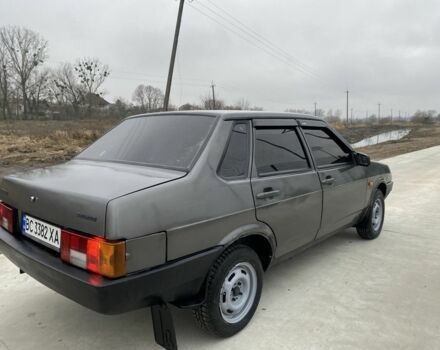 Серый ВАЗ 21099, объемом двигателя 1.6 л и пробегом 181 тыс. км за 1150 $, фото 6 на Automoto.ua