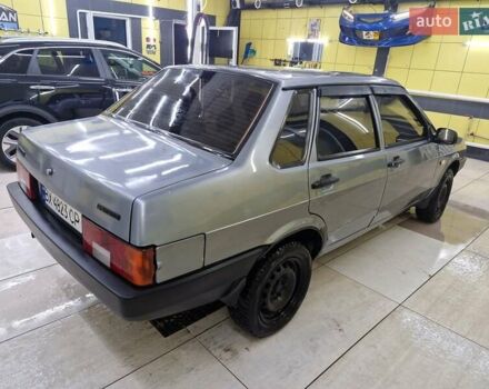 Серый ВАЗ 21099, объемом двигателя 1.5 л и пробегом 180 тыс. км за 1300 $, фото 4 на Automoto.ua
