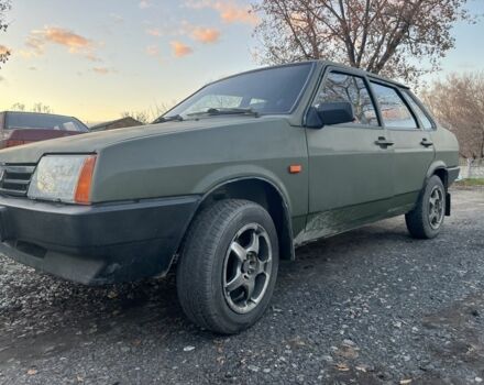Сірий ВАЗ 21099, об'ємом двигуна 1.6 л та пробігом 119 тис. км за 882 $, фото 6 на Automoto.ua