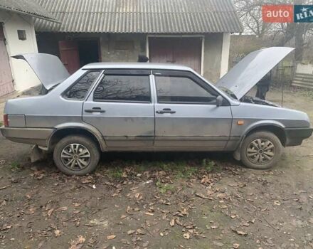 Сірий ВАЗ 21099, об'ємом двигуна 1.5 л та пробігом 150 тис. км за 1250 $, фото 1 на Automoto.ua