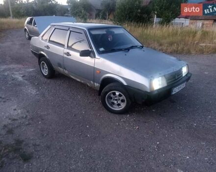 Серый ВАЗ 21099, объемом двигателя 1.6 л и пробегом 211 тыс. км за 1550 $, фото 4 на Automoto.ua