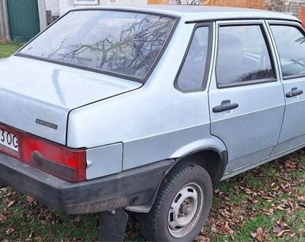 Серый ВАЗ 21099, объемом двигателя 1.6 л и пробегом 444 тыс. км за 1550 $, фото 4 на Automoto.ua