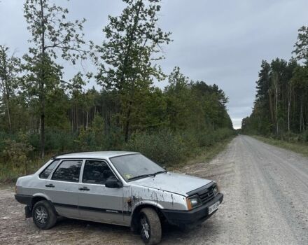 Серый ВАЗ 21099, объемом двигателя 1.6 л и пробегом 80 тыс. км за 1580 $, фото 3 на Automoto.ua