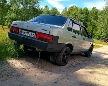 Серый ВАЗ 21099, объемом двигателя 1.6 л и пробегом 190 тыс. км за 1550 $, фото 5 на Automoto.ua