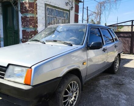 Серый ВАЗ 21099, объемом двигателя 1.6 л и пробегом 125 тыс. км за 1000 $, фото 1 на Automoto.ua