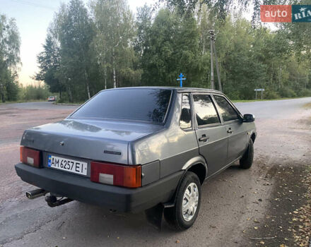 Серый ВАЗ 21099, объемом двигателя 1.6 л и пробегом 247 тыс. км за 1700 $, фото 3 на Automoto.ua