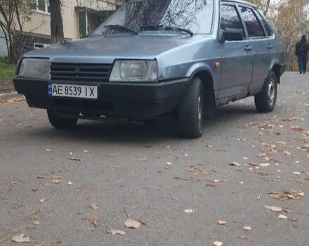 Серый ВАЗ 21099, объемом двигателя 1.6 л и пробегом 220 тыс. км за 950 $, фото 4 на Automoto.ua