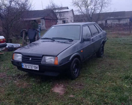 Серый ВАЗ 21099, объемом двигателя 1.6 л и пробегом 150 тыс. км за 1000 $, фото 4 на Automoto.ua
