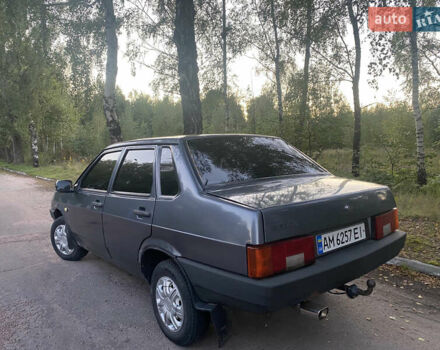 Серый ВАЗ 21099, объемом двигателя 1.6 л и пробегом 247 тыс. км за 1700 $, фото 4 на Automoto.ua