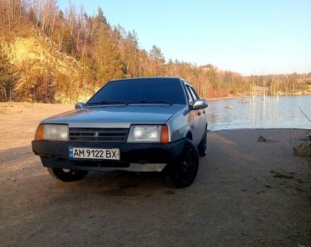 Серый ВАЗ 21099, объемом двигателя 1.6 л и пробегом 190 тыс. км за 1550 $, фото 3 на Automoto.ua