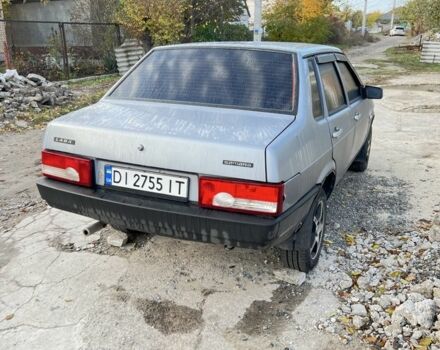 Серый ВАЗ 21099, объемом двигателя 1.6 л и пробегом 184 тыс. км за 1700 $, фото 1 на Automoto.ua