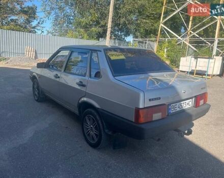 Серый ВАЗ 21099, объемом двигателя 1.6 л и пробегом 184 тыс. км за 2900 $, фото 2 на Automoto.ua