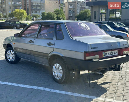 Серый ВАЗ 21099, объемом двигателя 1.6 л и пробегом 292 тыс. км за 1750 $, фото 4 на Automoto.ua
