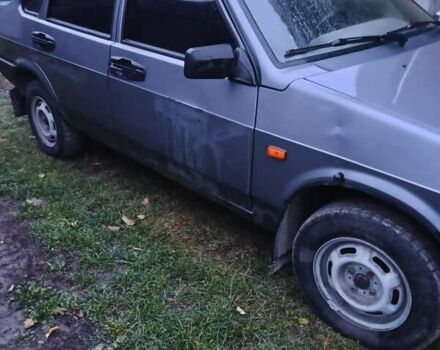 Серый ВАЗ 21099, объемом двигателя 1.6 л и пробегом 190 тыс. км за 1100 $, фото 6 на Automoto.ua