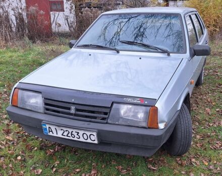 Серый ВАЗ 21099, объемом двигателя 1.6 л и пробегом 444 тыс. км за 1550 $, фото 3 на Automoto.ua