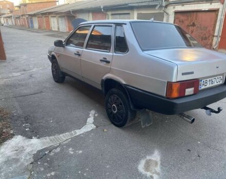 Серый ВАЗ 21099, объемом двигателя 1.6 л и пробегом 270 тыс. км за 1400 $, фото 8 на Automoto.ua
