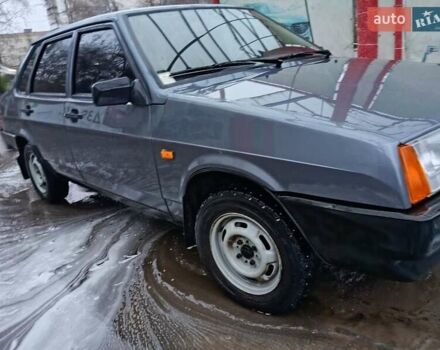 Серый ВАЗ 21099, объемом двигателя 1.6 л и пробегом 80 тыс. км за 2500 $, фото 2 на Automoto.ua