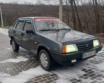Серый ВАЗ 21099, объемом двигателя 1.6 л и пробегом 200 тыс. км за 2650 $, фото 2 на Automoto.ua