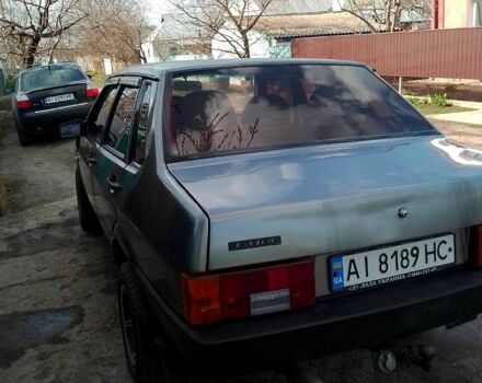 Сірий ВАЗ 21099, об'ємом двигуна 1.6 л та пробігом 211 тис. км за 2000 $, фото 3 на Automoto.ua