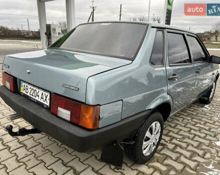 Серый ВАЗ 21099, объемом двигателя 1.6 л и пробегом 190 тыс. км за 1800 $, фото 5 на Automoto.ua