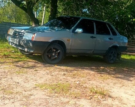 Серый ВАЗ 21099, объемом двигателя 1.6 л и пробегом 190 тыс. км за 1550 $, фото 1 на Automoto.ua