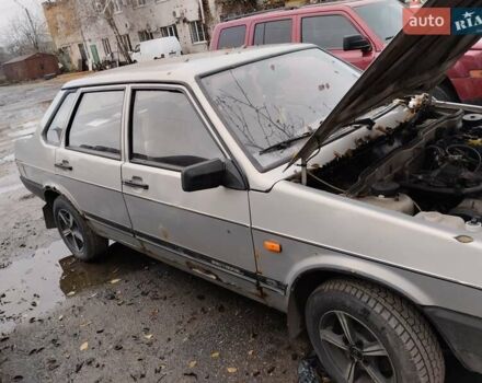 Серый ВАЗ 21099, объемом двигателя 1.6 л и пробегом 200 тыс. км за 1000 $, фото 7 на Automoto.ua