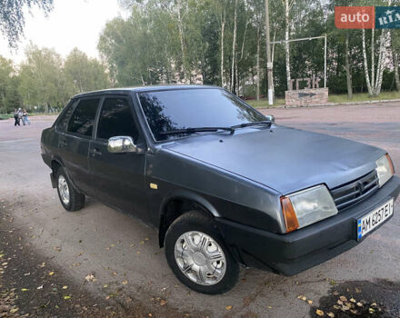 Серый ВАЗ 21099, объемом двигателя 1.6 л и пробегом 247 тыс. км за 1700 $, фото 1 на Automoto.ua