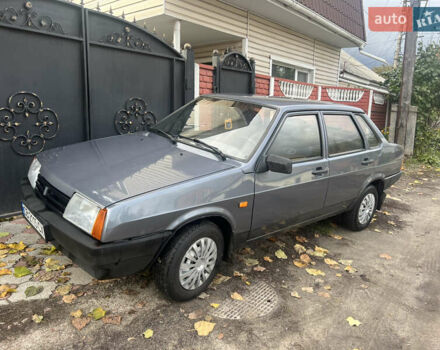 Серый ВАЗ 21099, объемом двигателя 1.6 л и пробегом 88 тыс. км за 2400 $, фото 6 на Automoto.ua