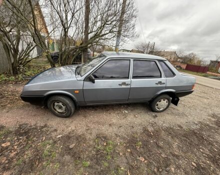 Серый ВАЗ 21099, объемом двигателя 1.6 л и пробегом 290 тыс. км за 1200 $, фото 1 на Automoto.ua