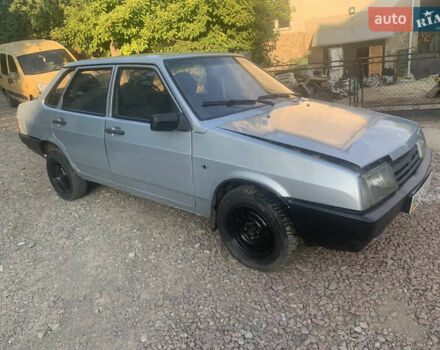 Серый ВАЗ 21099, объемом двигателя 1.6 л и пробегом 150 тыс. км за 1200 $, фото 4 на Automoto.ua