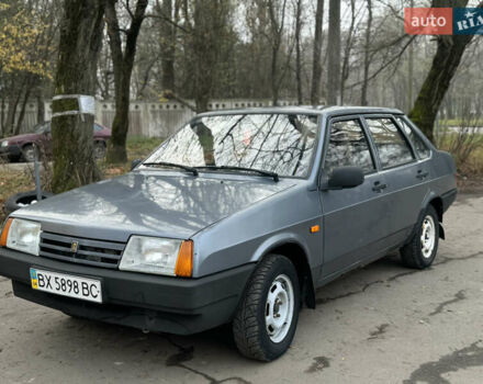 Серый ВАЗ 21099, объемом двигателя 1.6 л и пробегом 97 тыс. км за 1399 $, фото 1 на Automoto.ua