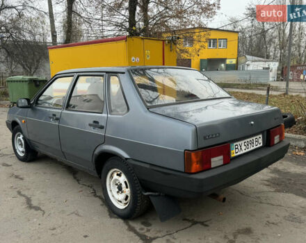 Серый ВАЗ 21099, объемом двигателя 1.6 л и пробегом 97 тыс. км за 1399 $, фото 3 на Automoto.ua