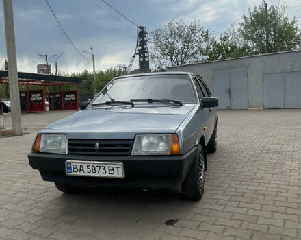 Серый ВАЗ 21099, объемом двигателя 1.6 л и пробегом 210 тыс. км за 2650 $, фото 2 на Automoto.ua