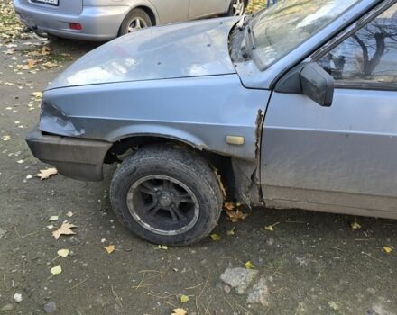 Серый ВАЗ 21099, объемом двигателя 1.6 л и пробегом 230 тыс. км за 550 $, фото 4 на Automoto.ua