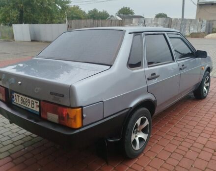 Сірий ВАЗ 21099, об'ємом двигуна 1.6 л та пробігом 124 тис. км за 1850 $, фото 3 на Automoto.ua