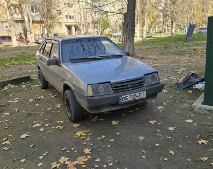 Серый ВАЗ 21099, объемом двигателя 1.6 л и пробегом 230 тыс. км за 550 $, фото 1 на Automoto.ua