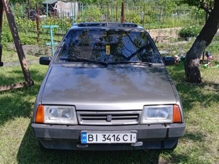 Сірий ВАЗ 21099, об'ємом двигуна 1.5 л та пробігом 100 тис. км за 900 $, фото 1 на Automoto.ua