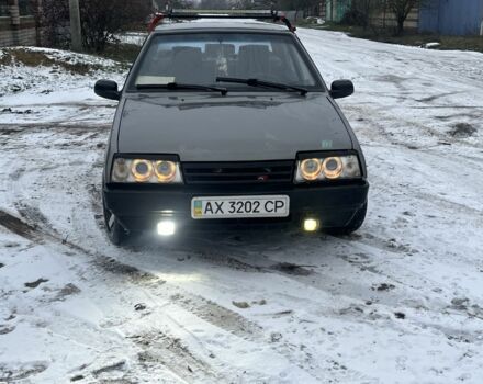 Серый ВАЗ 21099, объемом двигателя 1.3 л и пробегом 300 тыс. км за 1300 $, фото 1 на Automoto.ua
