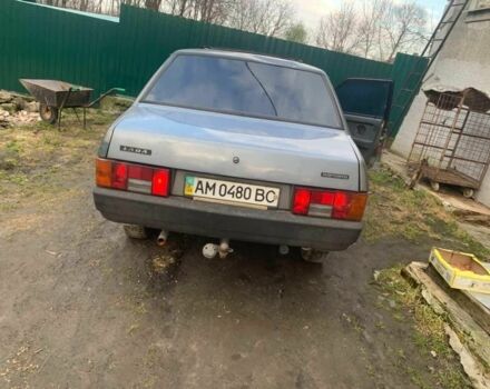 Серый ВАЗ 21099, объемом двигателя 1.3 л и пробегом 34 тыс. км за 570 $, фото 1 на Automoto.ua
