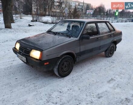 Серый ВАЗ 21099, объемом двигателя 1.5 л и пробегом 133 тыс. км за 1400 $, фото 1 на Automoto.ua