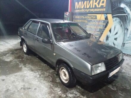 Сірий ВАЗ 21099, об'ємом двигуна 1.5 л та пробігом 400 тис. км за 1200 $, фото 1 на Automoto.ua
