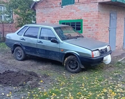 Серый ВАЗ 21099, объемом двигателя 1 л и пробегом 1000 тыс. км за 834 $, фото 1 на Automoto.ua