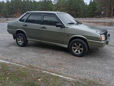 Серый ВАЗ 21099, объемом двигателя 1.5 л и пробегом 353 тыс. км за 1118 $, фото 1 на Automoto.ua