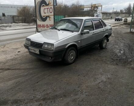 Серый ВАЗ 21099, объемом двигателя 1.5 л и пробегом 123 тыс. км за 1500 $, фото 1 на Automoto.ua