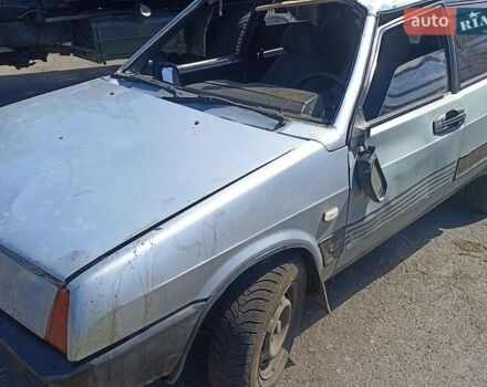 Серый ВАЗ 21099, объемом двигателя 1.5 л и пробегом 50 тыс. км за 400 $, фото 1 на Automoto.ua