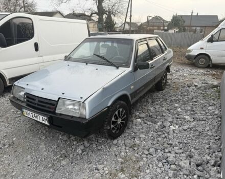 Серый ВАЗ 21099, объемом двигателя 1.5 л и пробегом 150 тыс. км за 650 $, фото 1 на Automoto.ua