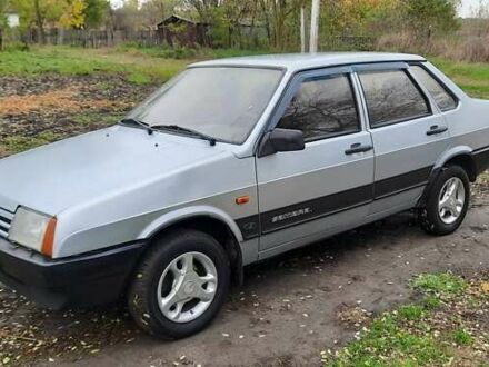 Серый ВАЗ 21099, объемом двигателя 1.5 л и пробегом 270 тыс. км за 1300 $, фото 1 на Automoto.ua