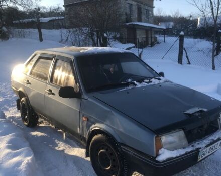 Серый ВАЗ 21099, объемом двигателя 1.5 л и пробегом 200 тыс. км за 550 $, фото 1 на Automoto.ua