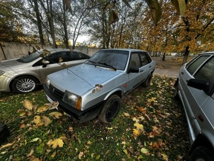 Серый ВАЗ 21099, объемом двигателя 1.5 л и пробегом 80 тыс. км за 850 $, фото 1 на Automoto.ua