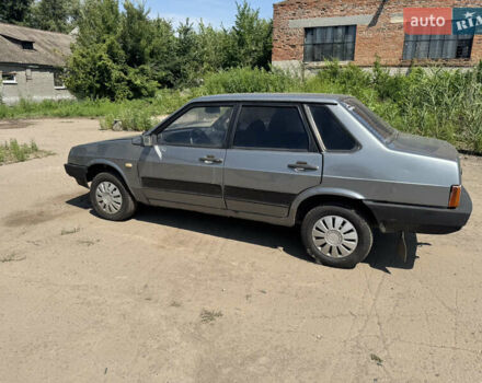 Серый ВАЗ 21099, объемом двигателя 1.5 л и пробегом 289 тыс. км за 1100 $, фото 1 на Automoto.ua